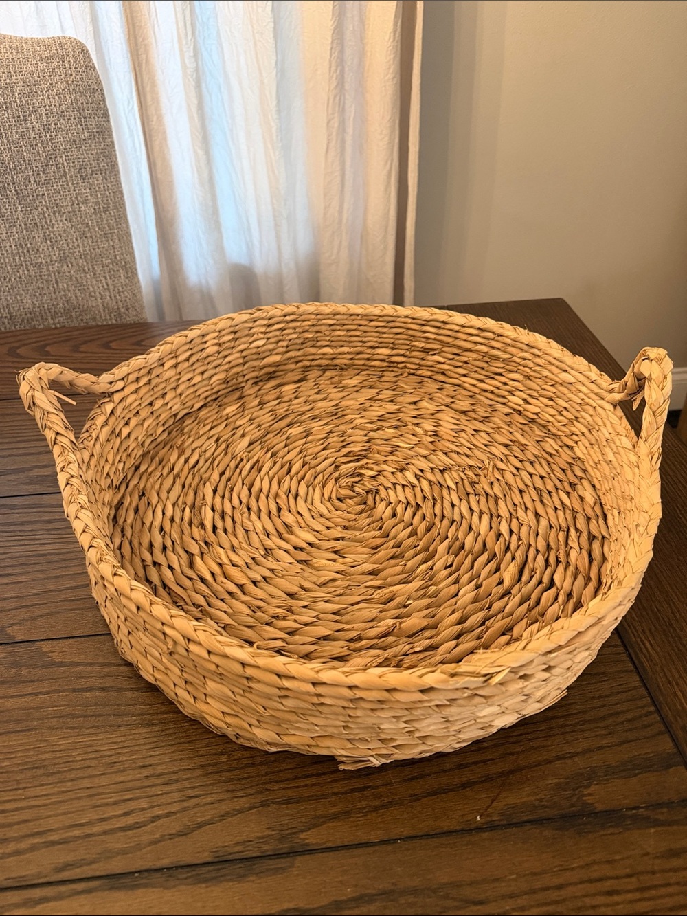 Better Homes And Gardens Woven Seagrass Serving Tray in Natural